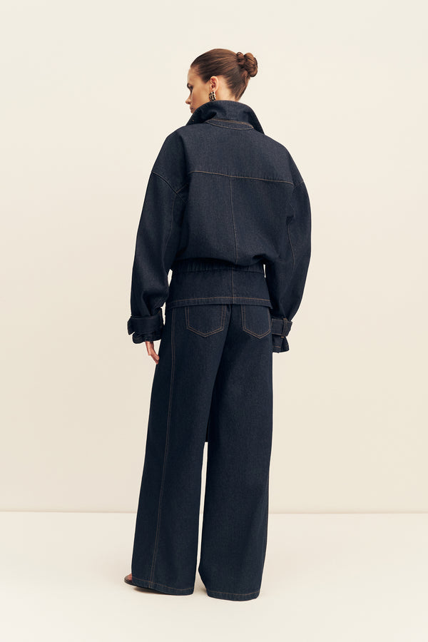 RITA OVERSIZED FUNNEL NECK JACKET