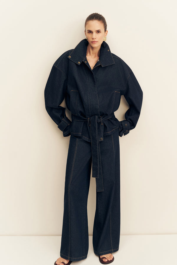 RITA OVERSIZED FUNNEL NECK JACKET_F