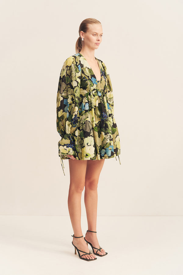 WEYES LONG SLEEVE MINI DRESS_A