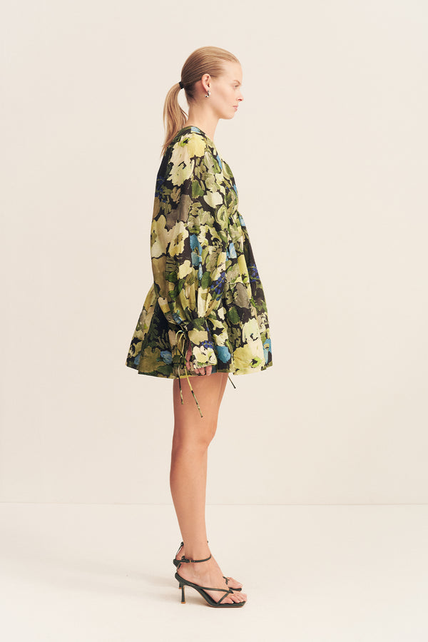 WEYES LONG SLEEVE MINI DRESS_S