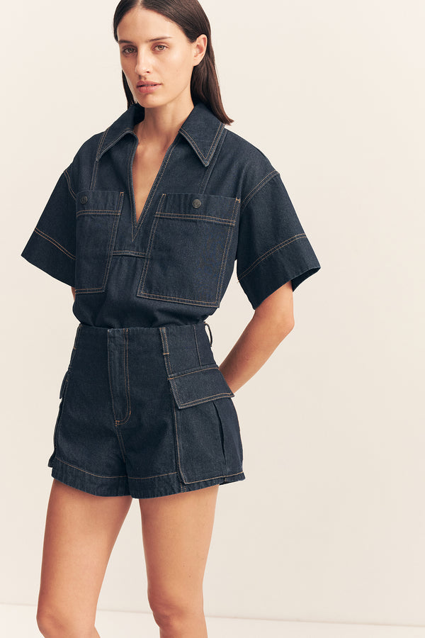 RITA PATCH POCKET SHORT