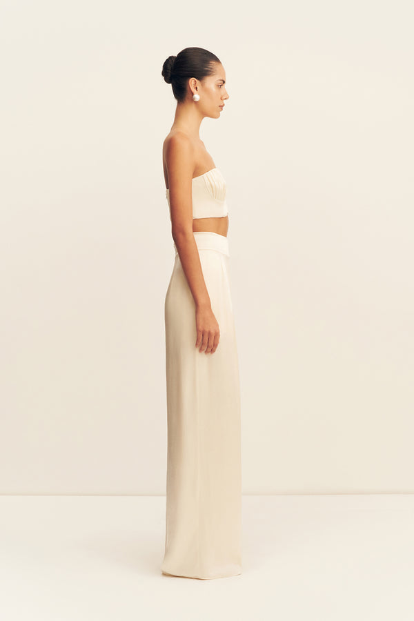 LA LUNE TUXEDO TROUSER - CREAM