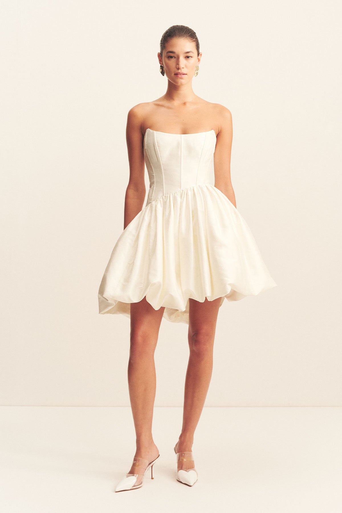 ワンピース YILON MADE Romantic bustier dress IVORY Fall 2024 | Explore Our Fall Wedding Dresses! - E1002