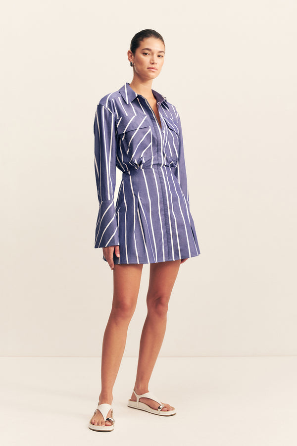 CAMBRIDGE SHIRT MINI DRESS