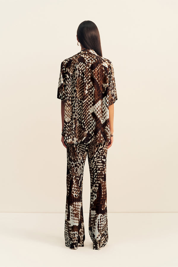 MAIA SHEER BIAS DRAWSTRING PANT