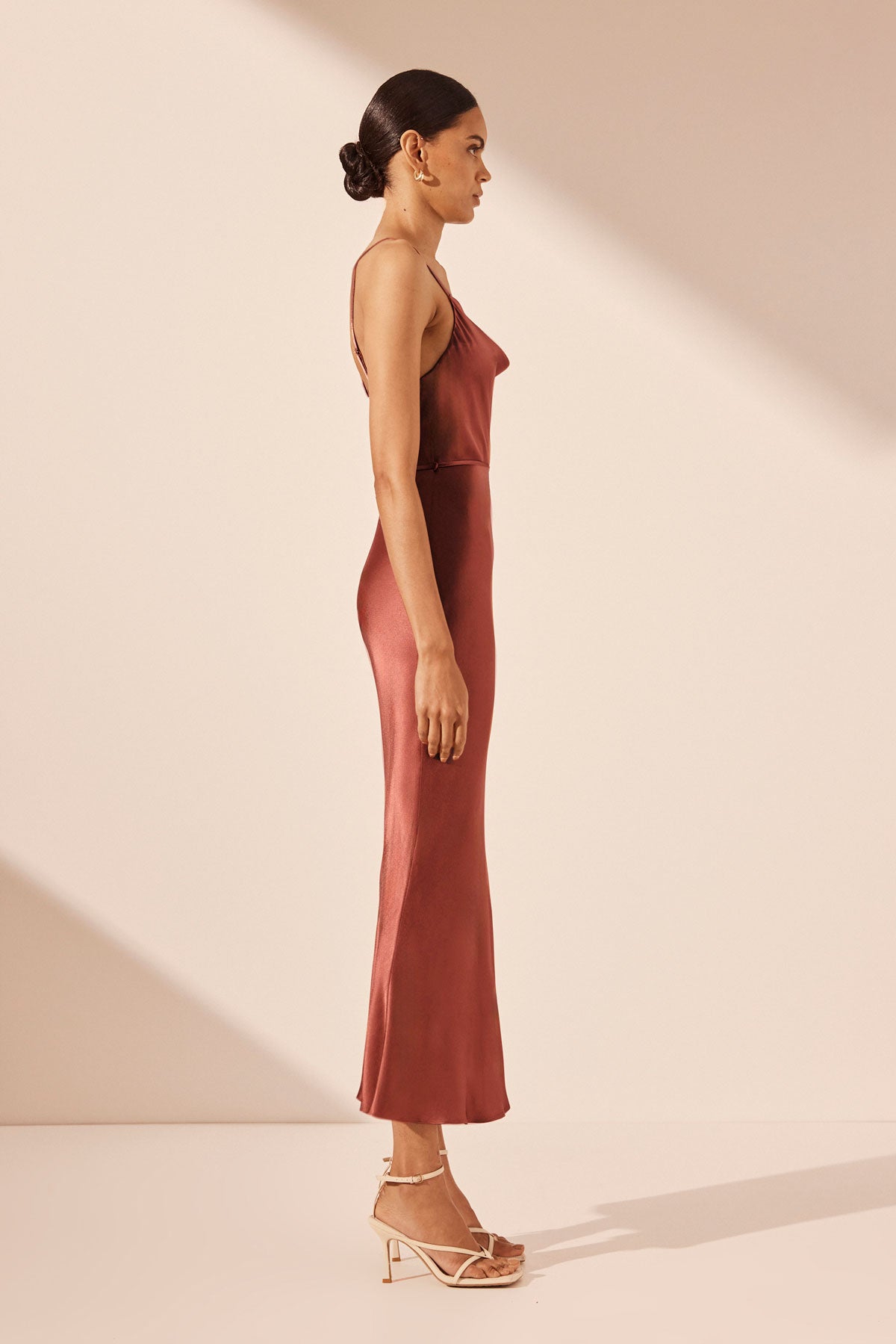 Terracotta best sale slip dress