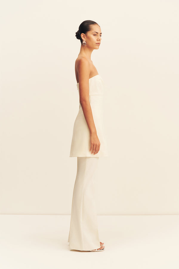 LANI BOOT CUT FLARED PANT - RICE