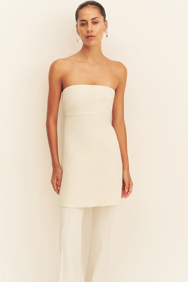 LANI BOOT CUT FLARED PANT - RICE