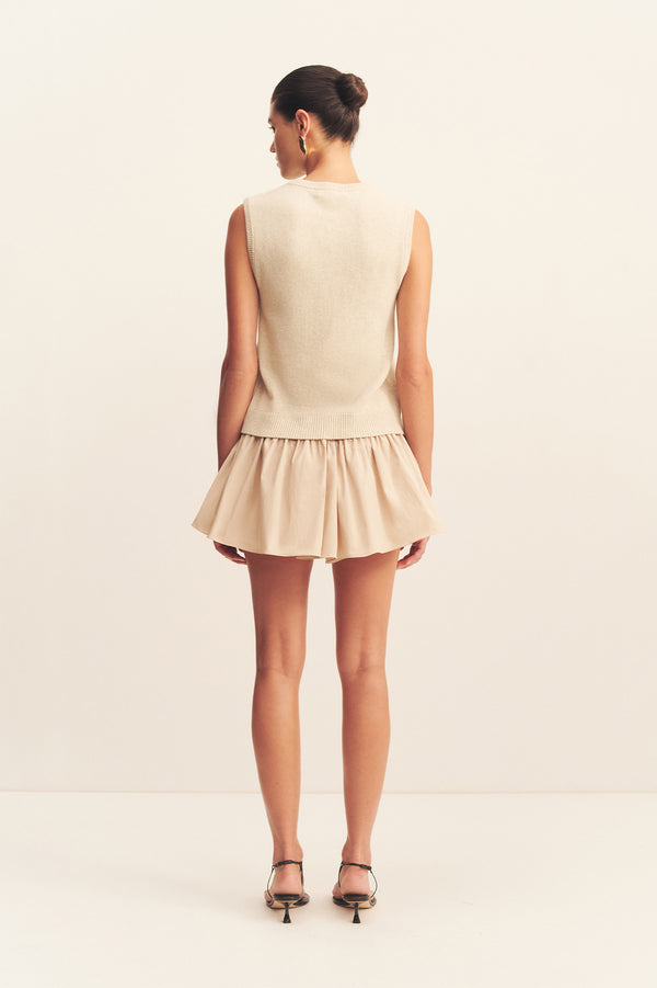 JACKSON SLEEVELESS VEST - WISHBONE