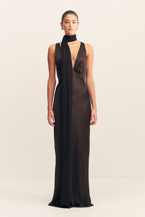 LUCENT SCARF - BLACK_F