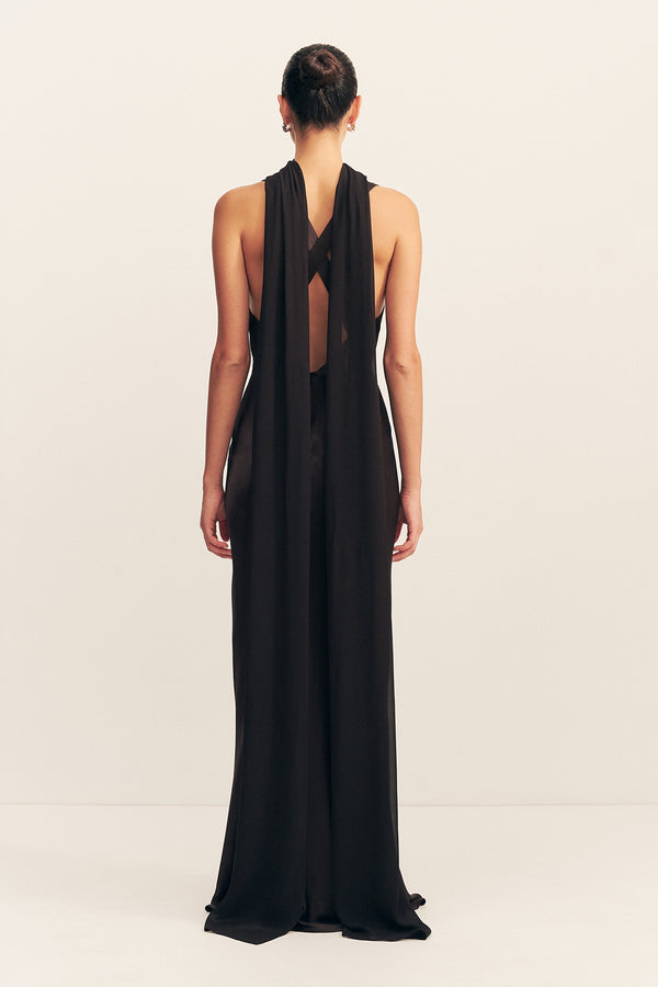 LUCENT SCARF  - BLACK