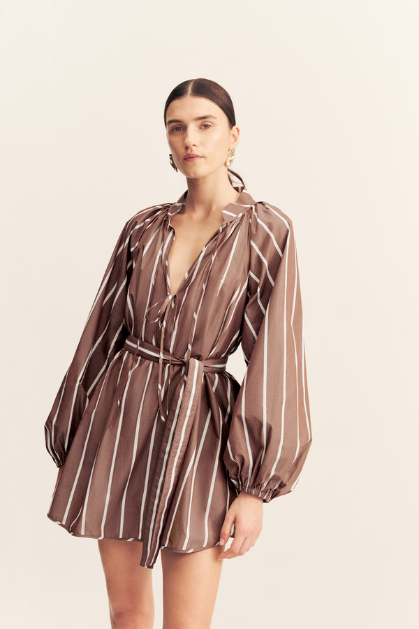 SPENCER BLOUSON MINI DRESS