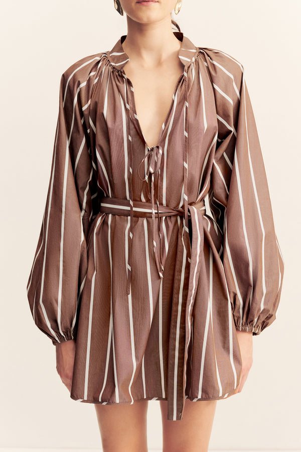 SPENCER BLOUSON MINI DRESS
