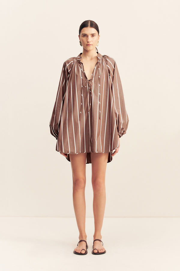 SPENCER BLOUSON MINI DRESS