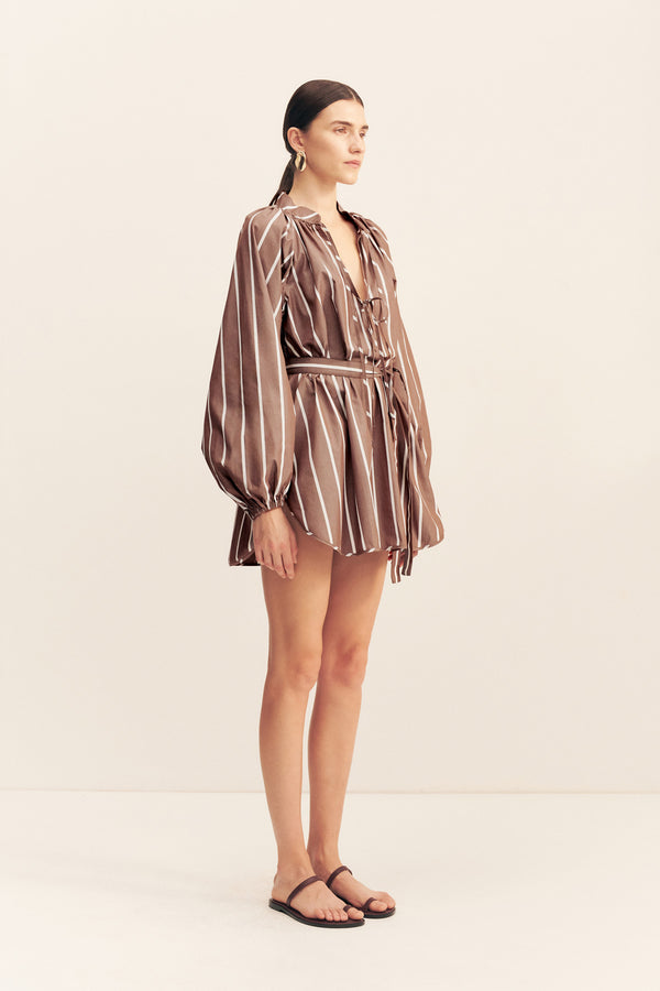 SPENCER BLOUSON MINI DRESS