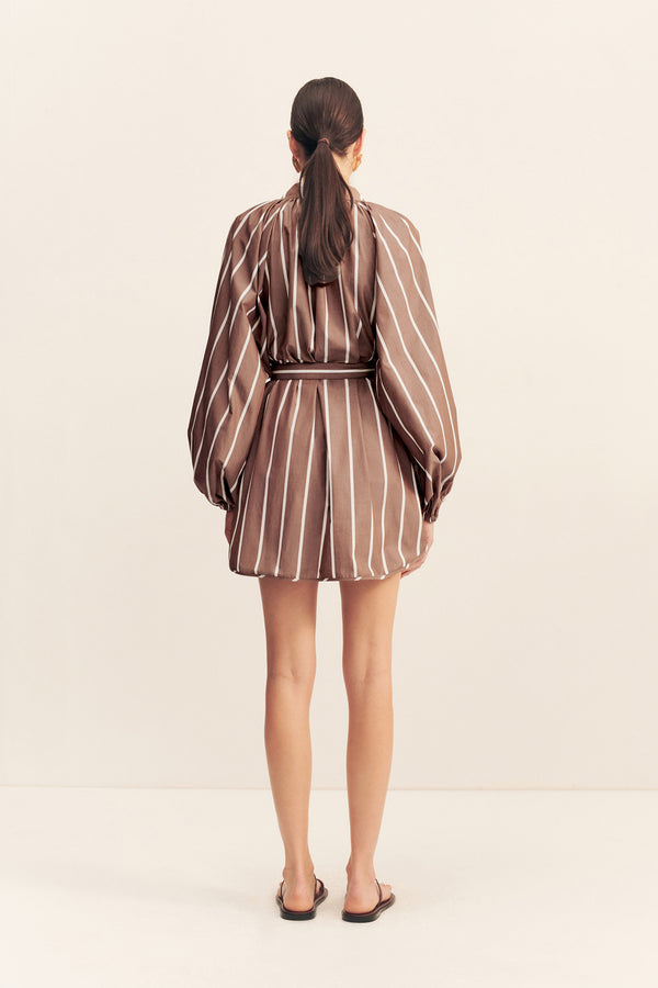 SPENCER BLOUSON MINI DRESS