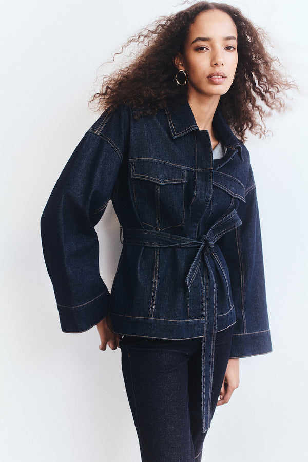 RITA BELTED JACKET