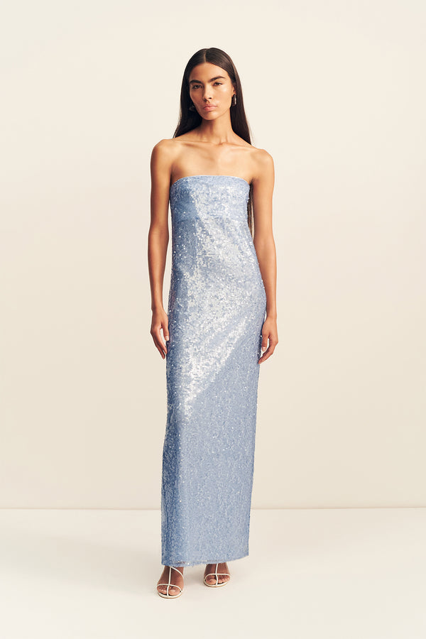 AMERIE STRAPLESS MAXI DRESS - ARCADIAN BLUE_F