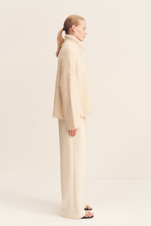 KORINE ROLL NECK SWEATER - BATTER_S