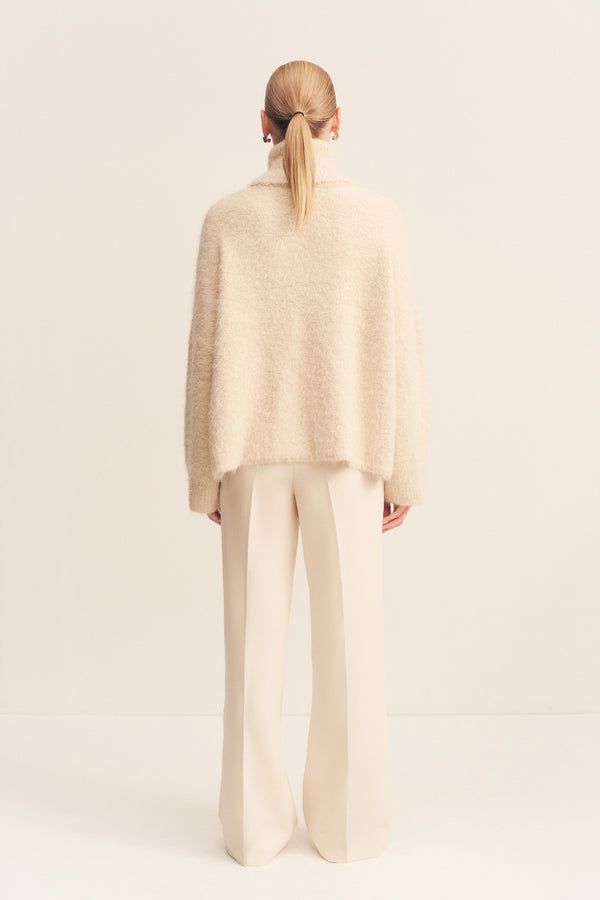 KORINE ROLL NECK SWEATER - BATTER_B