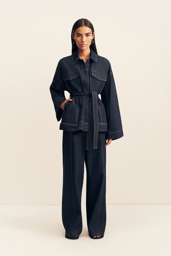 RITA BELTED JACKET_F