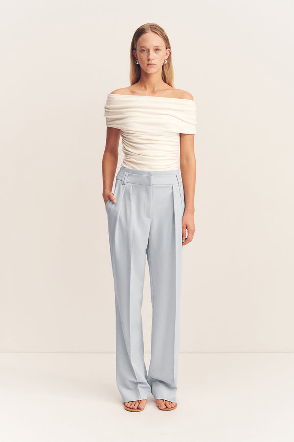 SIMMONS DOUBLE WAISTBAND PANT - GLACIAL BLUE_F