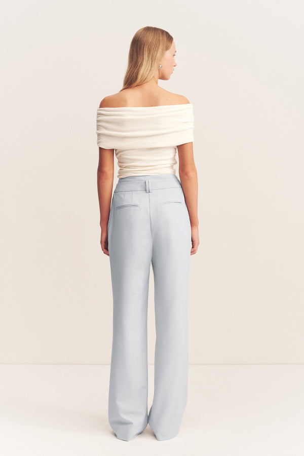 SIMMONS DOUBLE WAISTBAND PANT - GLACIAL BLUE_B