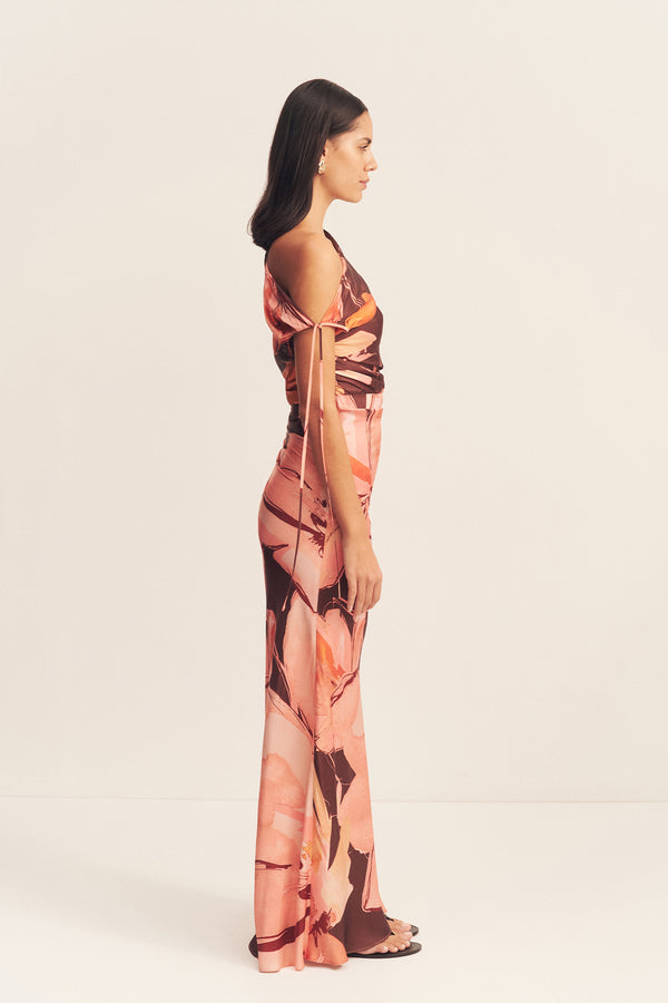 EMERSON GATHERED MAXI DRESS_S