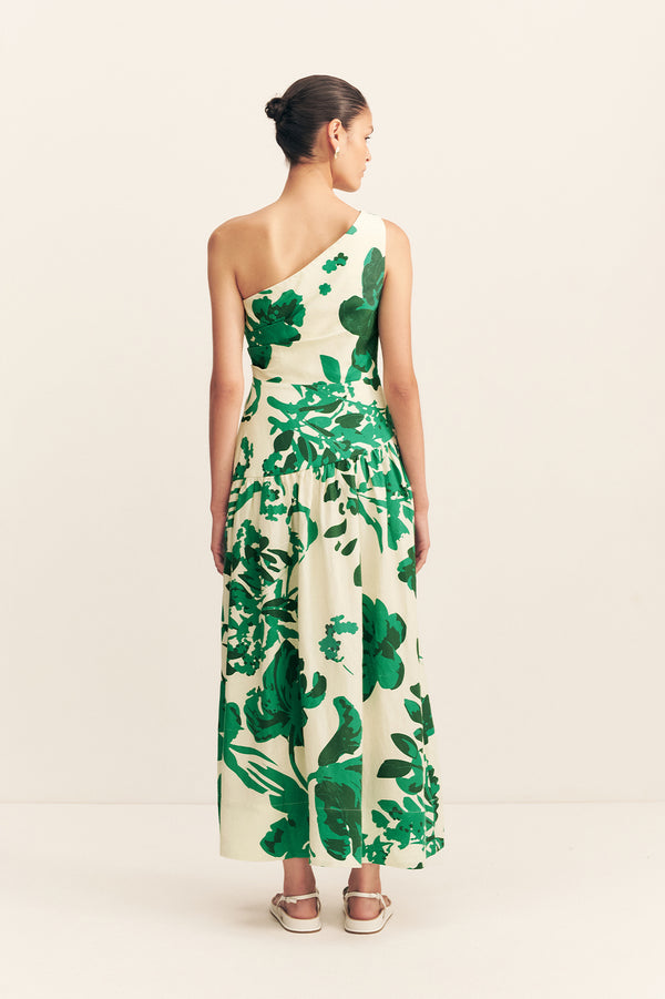 JONI ONE SHOULDER MAXI DRESS