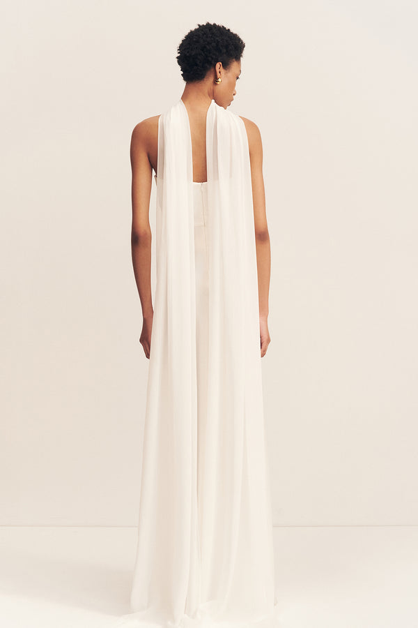 LUCENT SCARF - IVORY
_B