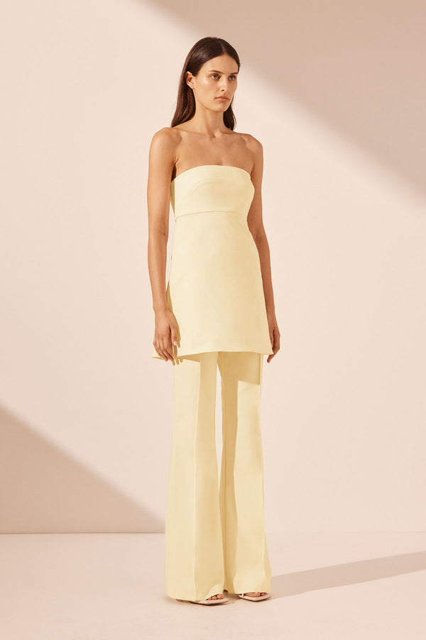 LANI BOOT CUT FLARED PANT - VANILLA_A