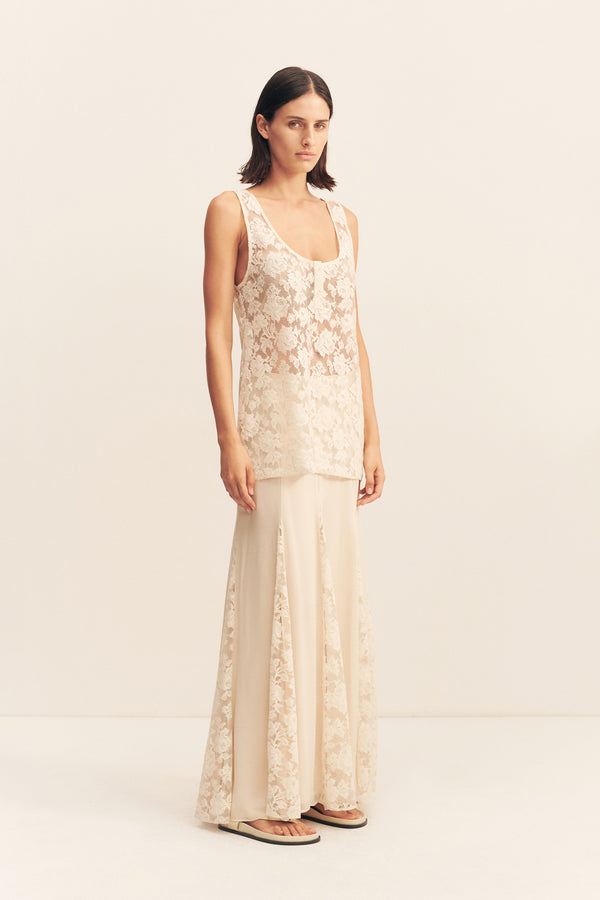 PRESLEY PANELLED MAXI SKIRT