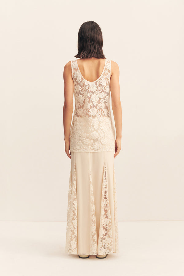 PRESLEY PANELLED MAXI SKIRT