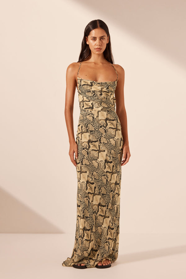 HADIYA LACE BACK BIAS MAXI DRESS_F