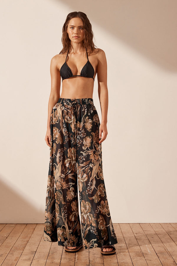 DAIQUIRI TRIANGLE BIKINI TOP - BLACK_F2