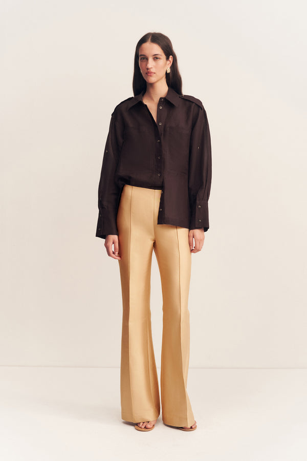 CELESTE SHIRT - GANACHE_F