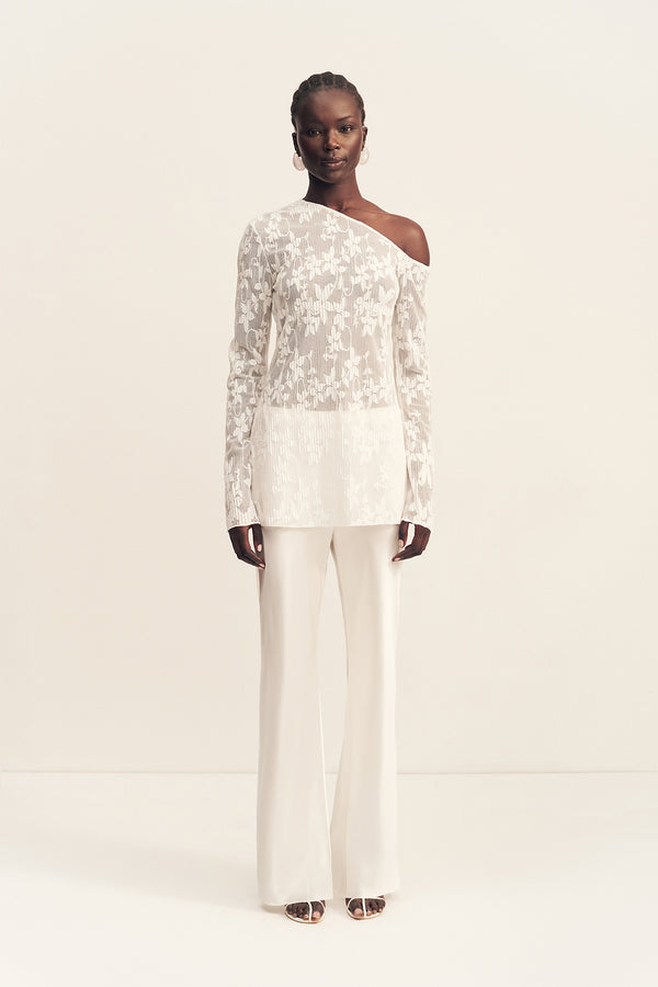 BINX ASYMMETRICAL LONG SLEEVE TOP_F