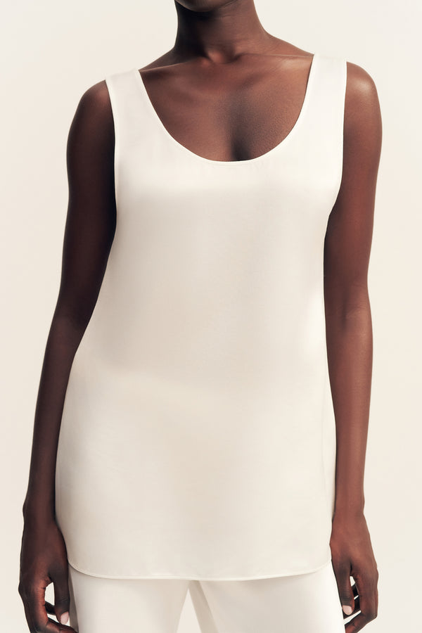 SAVANNA BIAS PANT - IVORY