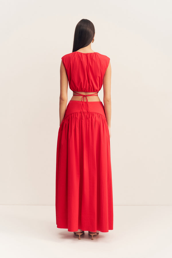 CAMPBELL GATHERED TOP - GOJI_B