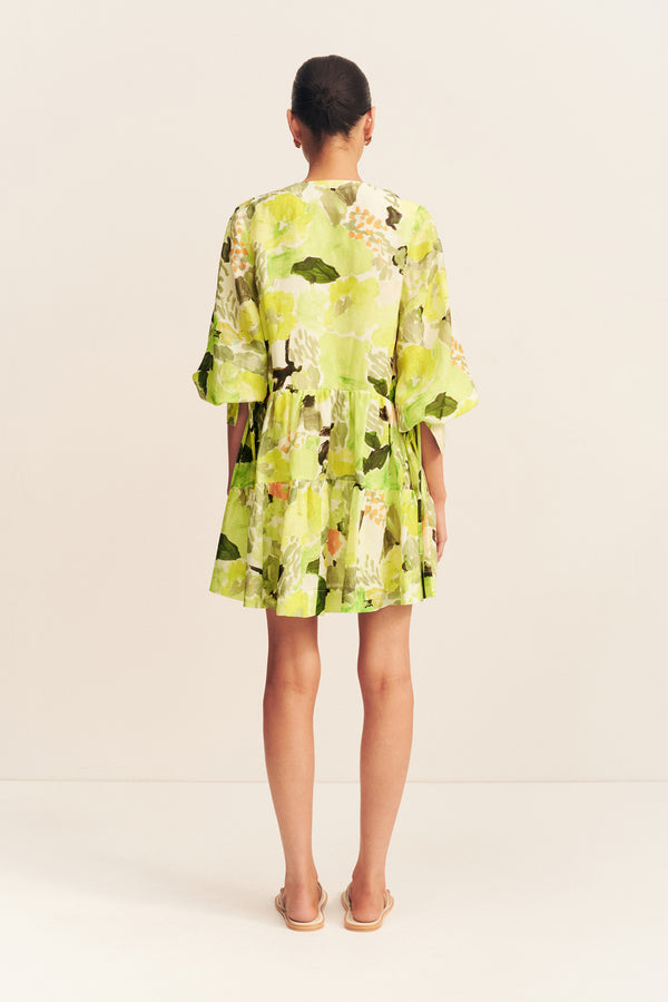 ROSCOE TIERED MINI DRESS_B