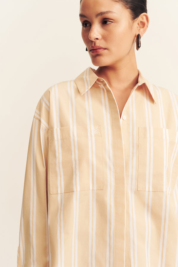 OMRI COTTON OVERSIZED SHIRT