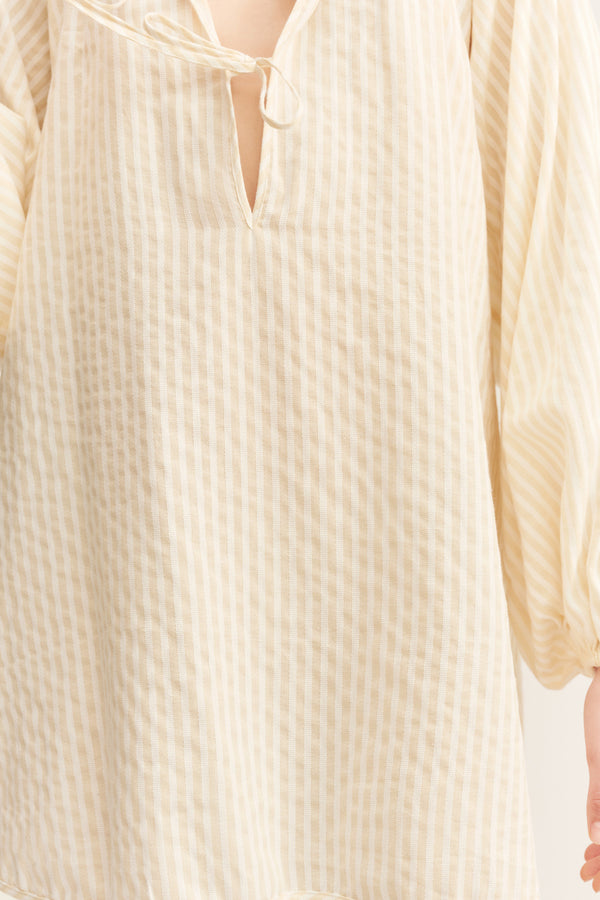 ELIO BLOUSON MINI DRESS