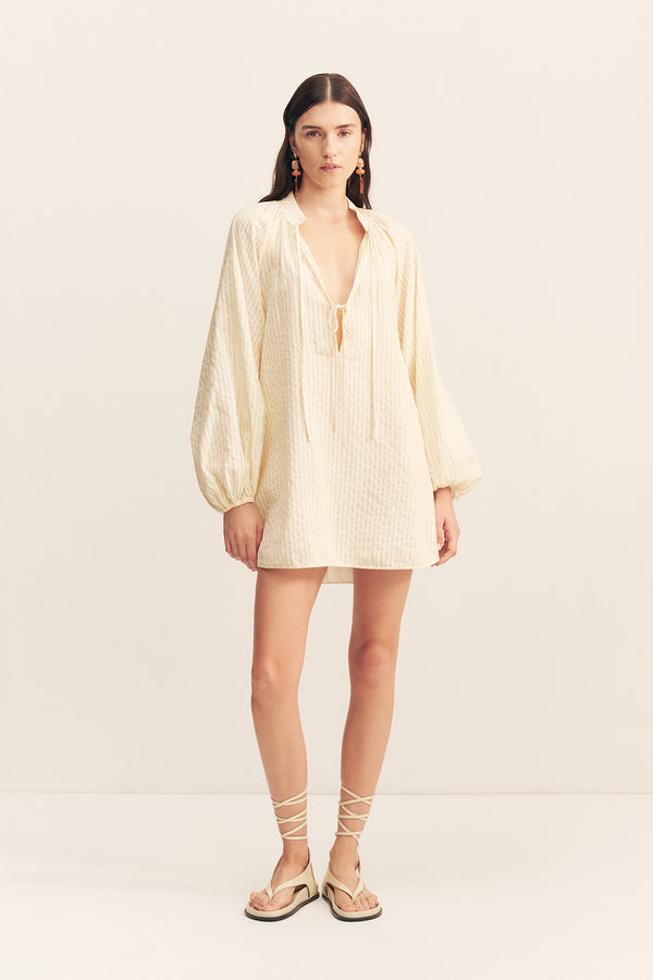 ELIO BLOUSON MINI DRESS_