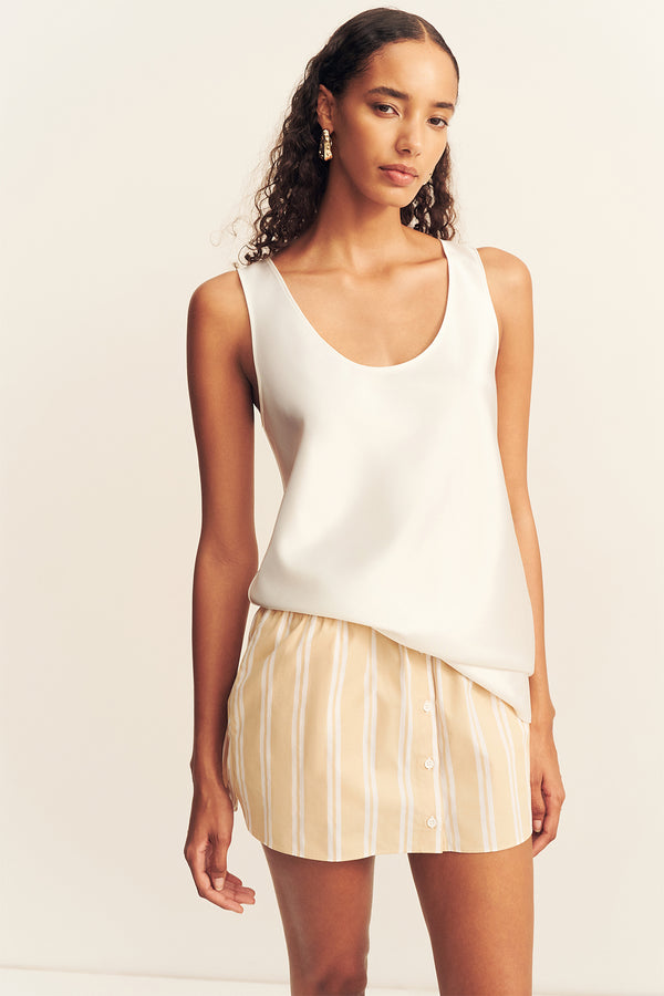 OMRI COTTON MINI SKIRT