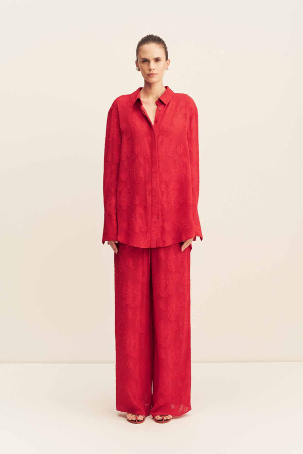 BOWERY SHIRT - CHERRY_F