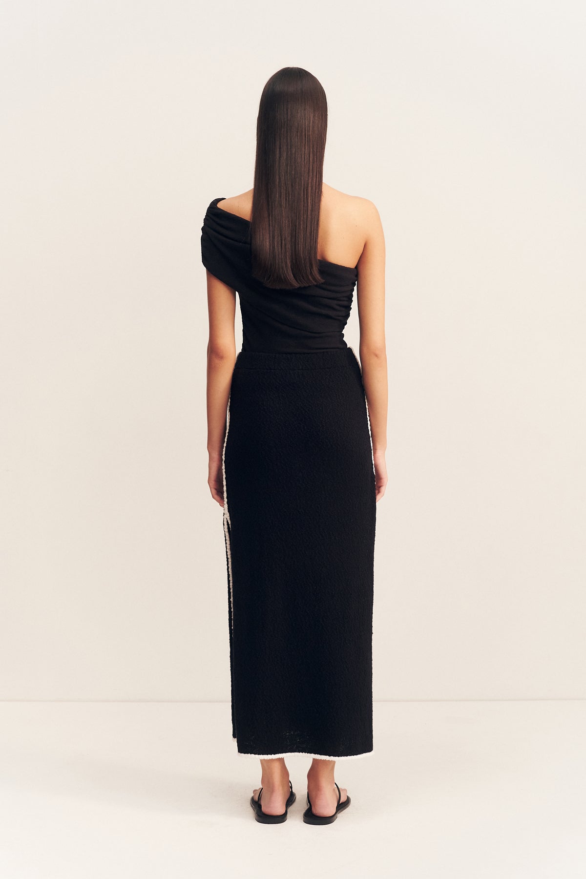 Shona Joy Irena Split Side Maxi Skirt - Size 16