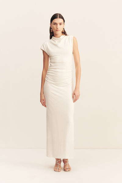 Beau Sleeveless Maxi Dress | Ivory | Dresses | Shona Joy