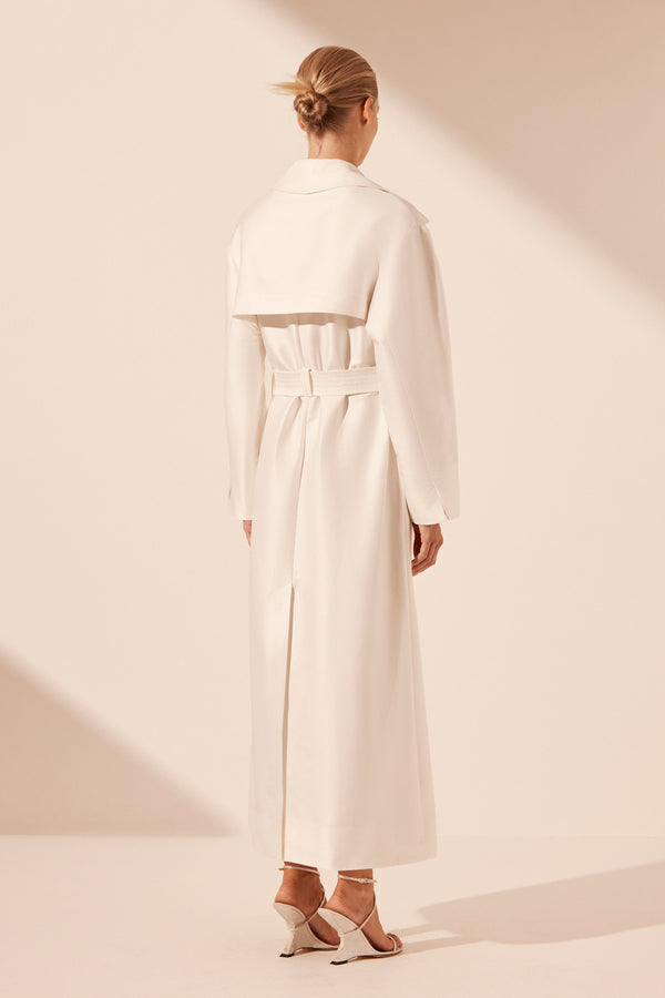THEA TRENCH COAT - IVORY_B