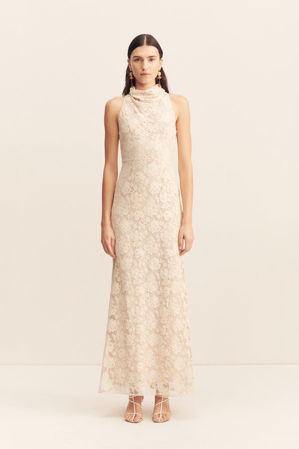 Presley High Cowl Maxi Dress | Tapioca | Dresses | Shona Joy Presley High Cowl Maxi Dress | Tapioca | Dresses | Shona Joy
