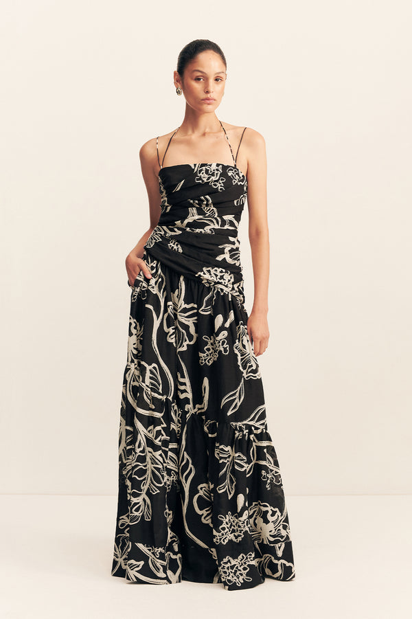 LILA DOUBLE STRAP TIERED MAXI DRESS_F